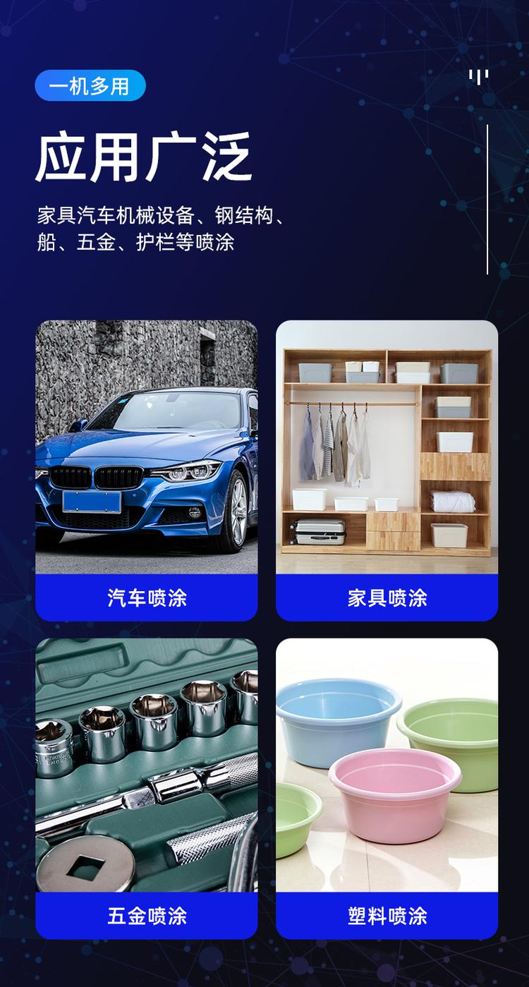 德國汽車噴漆槍 油漆噴涂工具 上下壺高霧化省漆鈑金噴槍